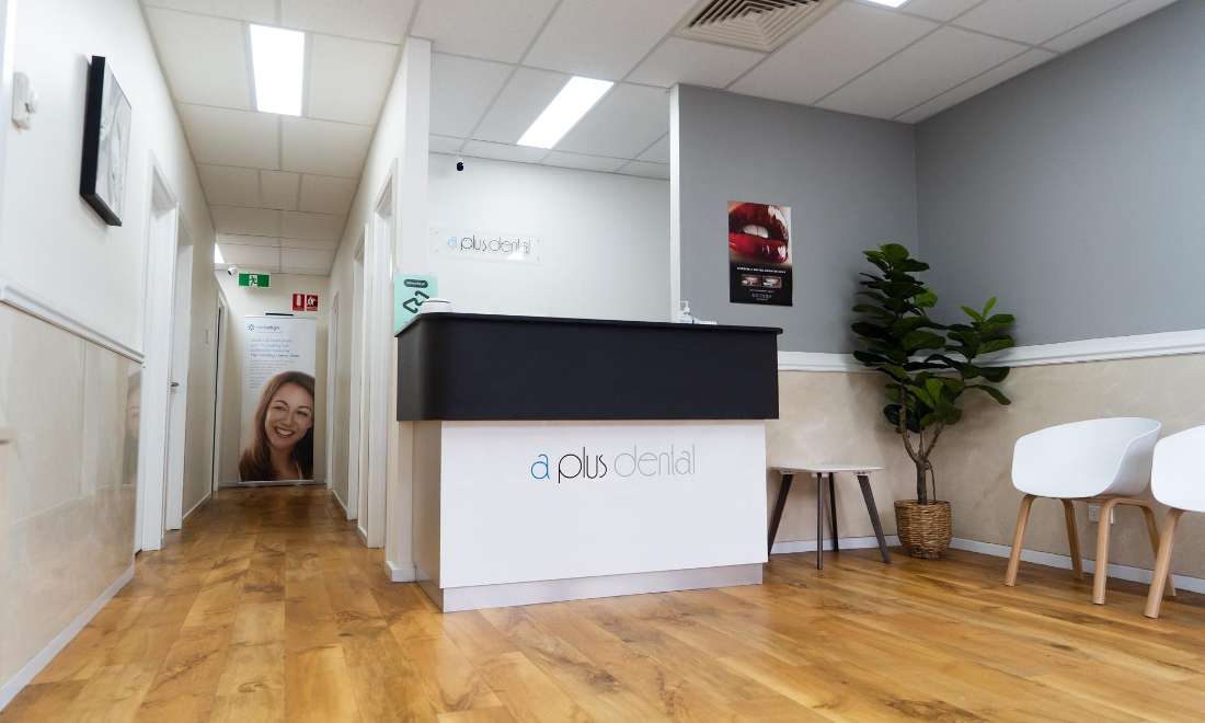 APlus Dental - Reception Area