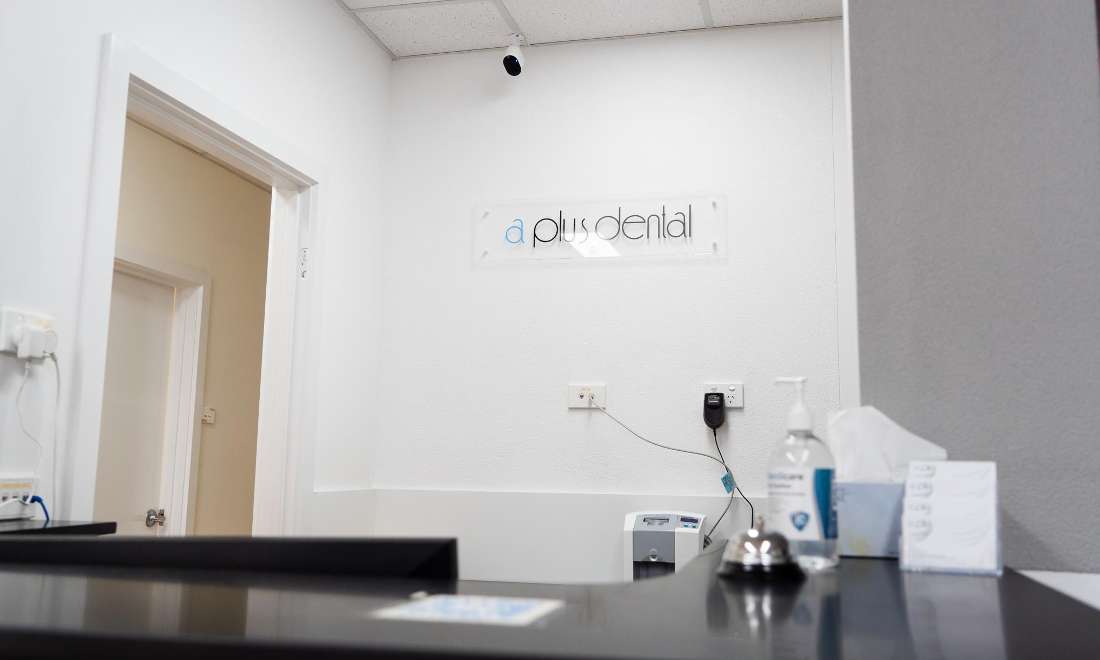 APlus Dental - Reception Area