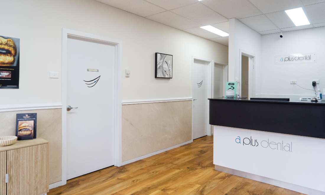 APlus Dental - Reception Area
