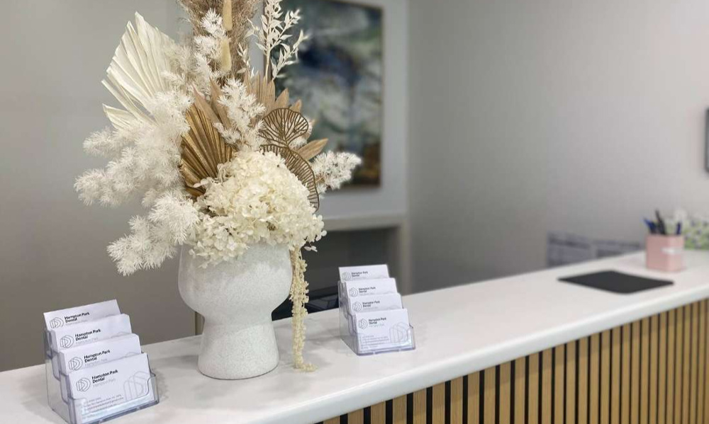 Hampton Park Dental Reception Area