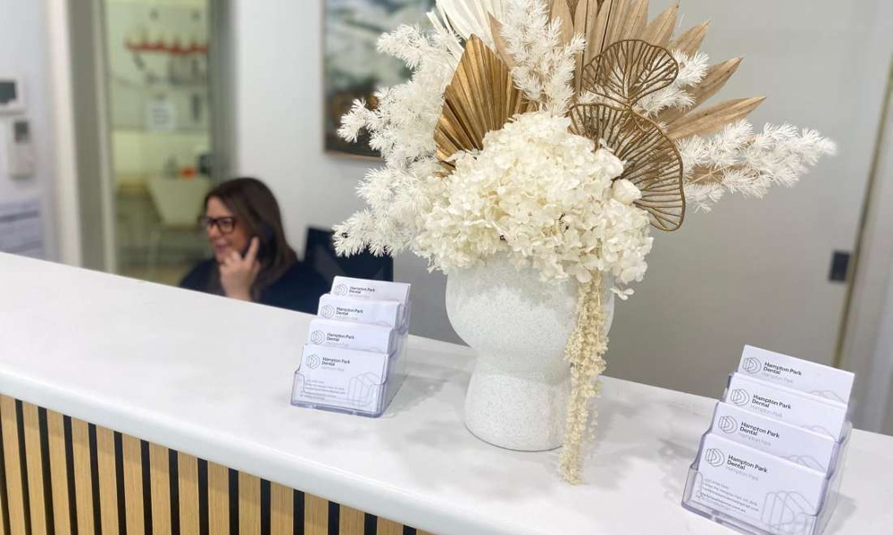 Hampton Park Dental Reception Area
