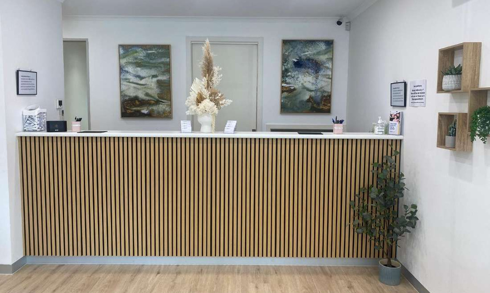 Hampton Park Dental Reception Area